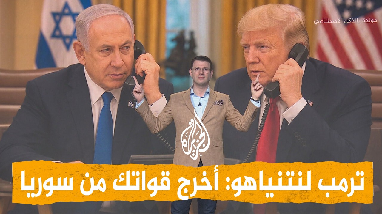 شبكات | ترمب لنتنياهو: أخرج قواتك من سوريا ولبنان