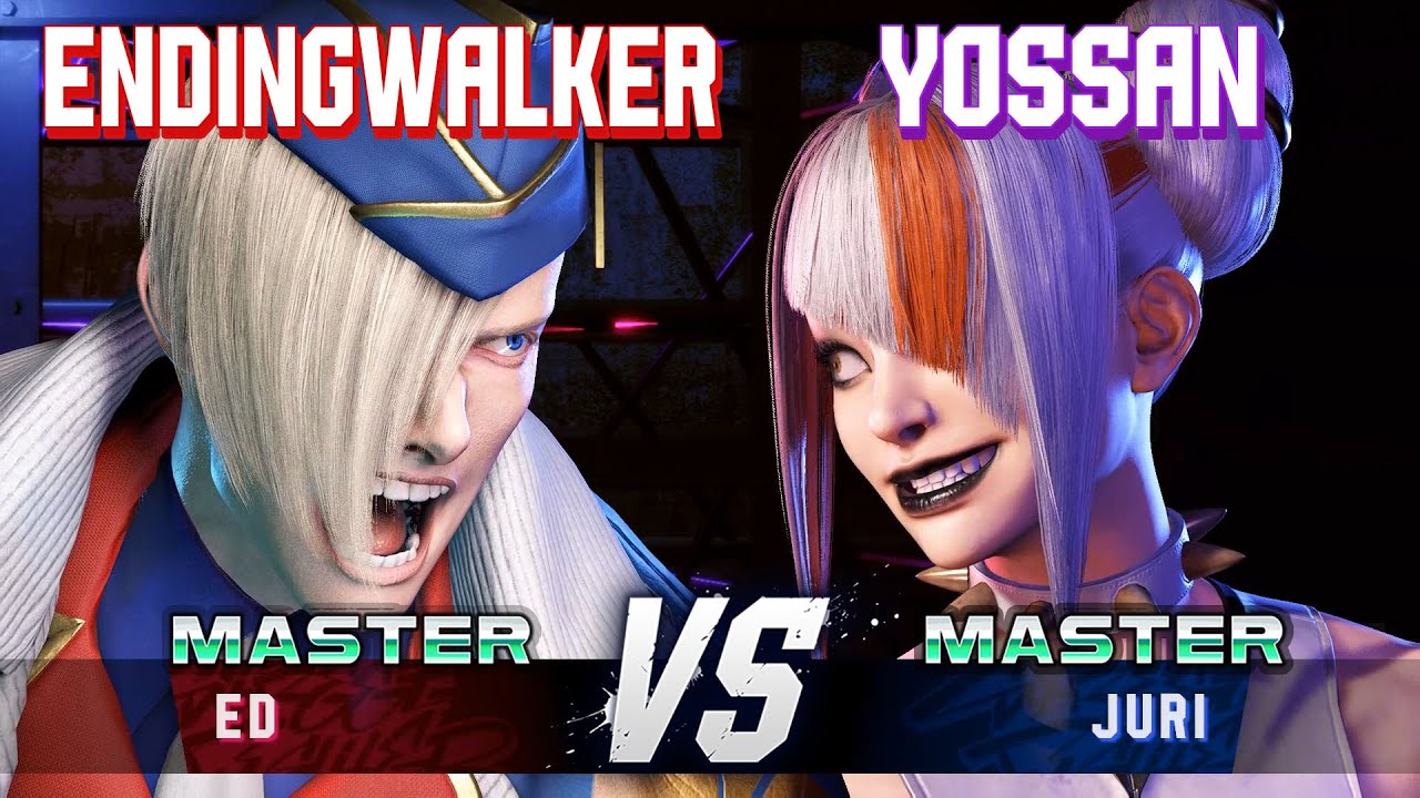 SF6 ▰ ENDINGWALKER (Ed) vs YOSSAN (Juri) ▰ High Level Gameplay