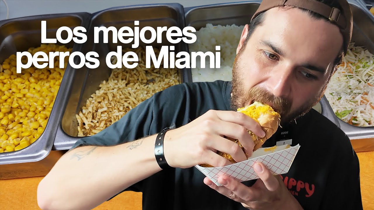 Los mejores PERROS VENEZOLANOS de MIAMI | Daniel probando cosas