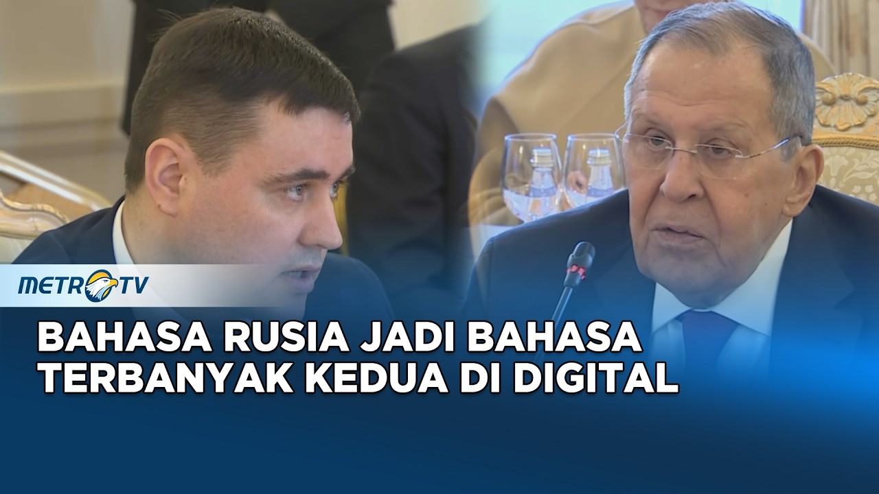Lavrov: Bahasa Rusia Jadi Bahasa Terbanyak Kedua di Dunia Digital