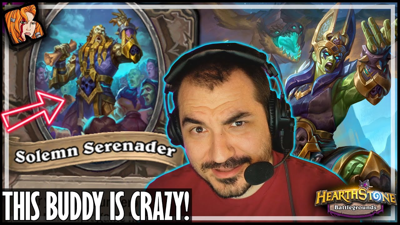INGE’S BUDDY IS INSANE! - Hearthstone Battlegrounds