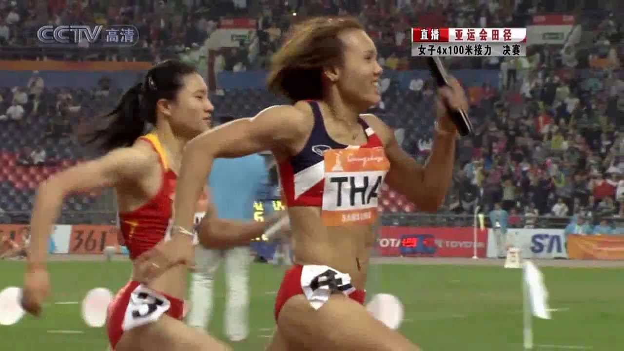 2010 Asian Games   Sprint   Women's 4x100m Relay Final