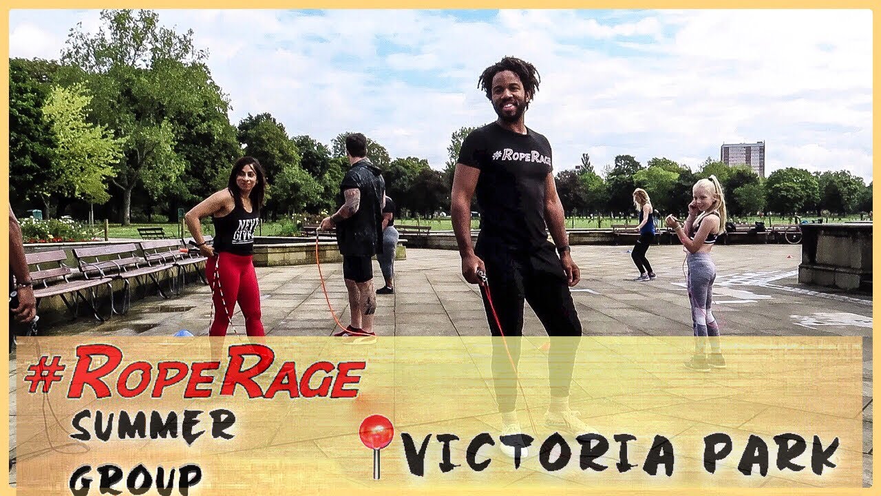 THE RAIN COULD NOT STOP US! Explosive Jump Rope Squats And Lunges — ROPE RAGE SUMMER GROUP (Vol. 3)