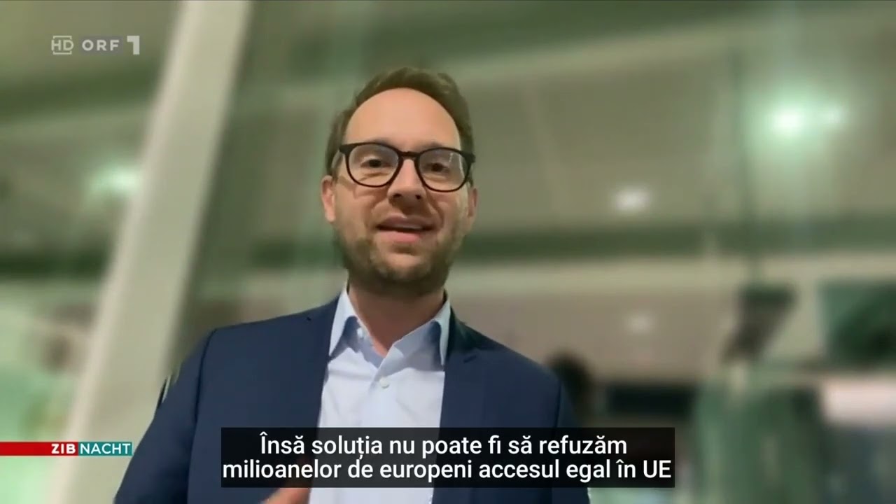 Dominic Fritz, intervenție în direct la știrile postului național al Austriei, ORF
