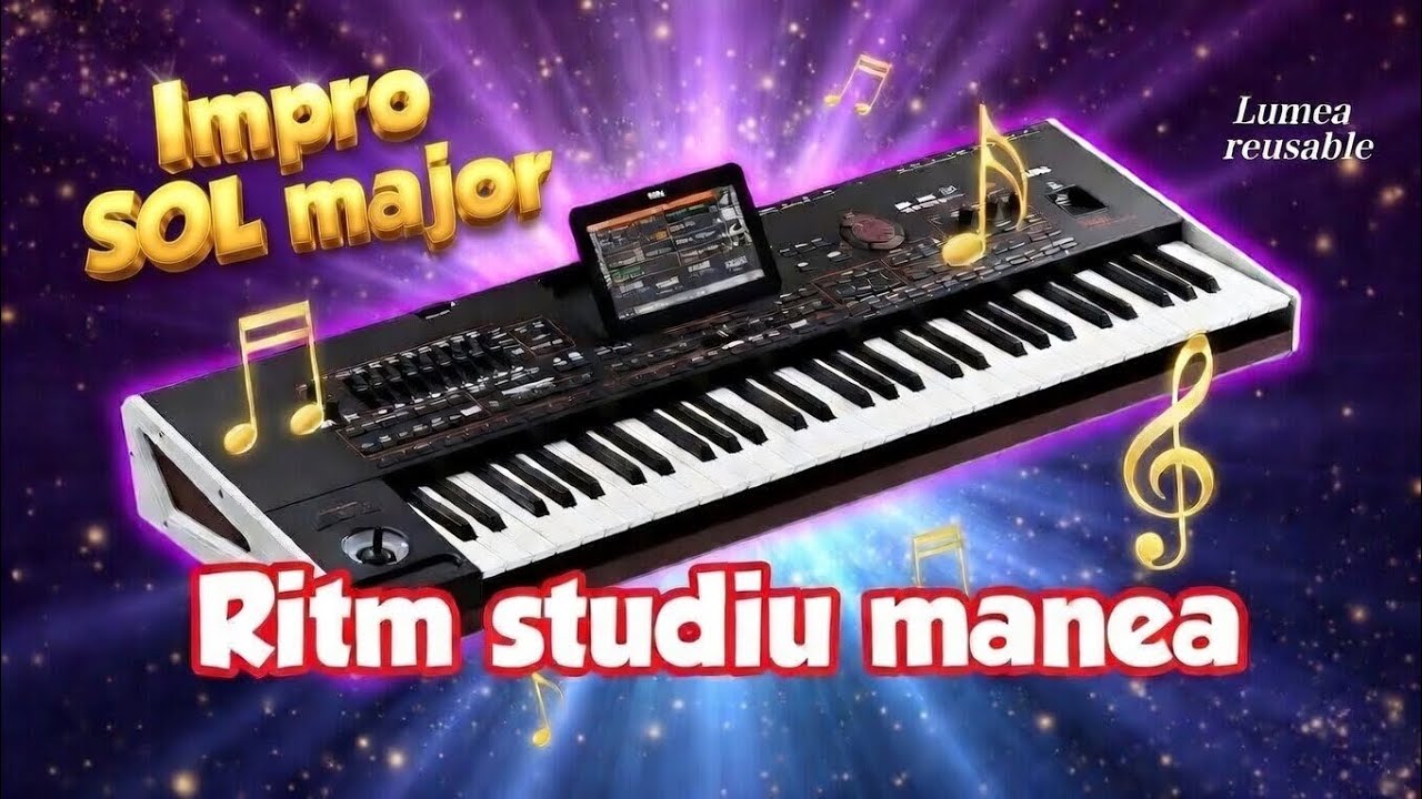 ❌ Ritm Manea Toba Impro Sol Major ❌ Korg Pa4X
