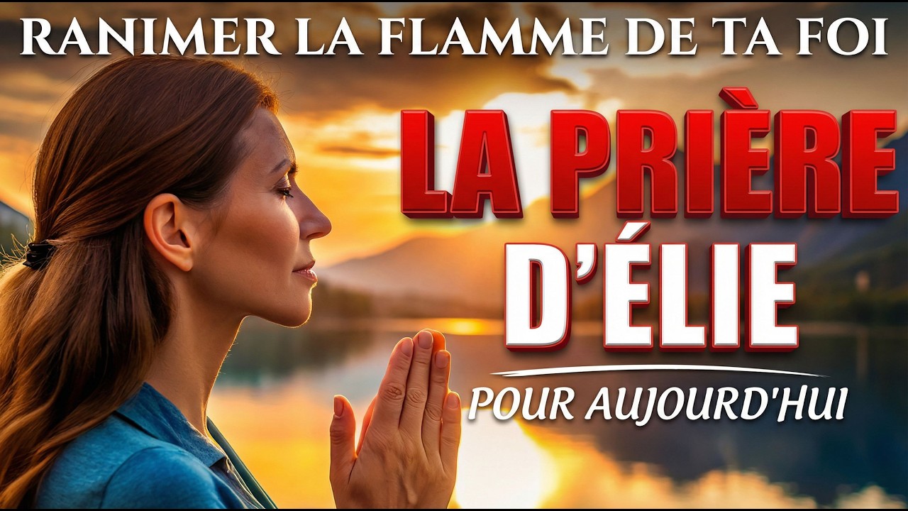 Comment Raviver Votre Vie Spirituelle | La Prière d'Élie Pour Aujourd'hui