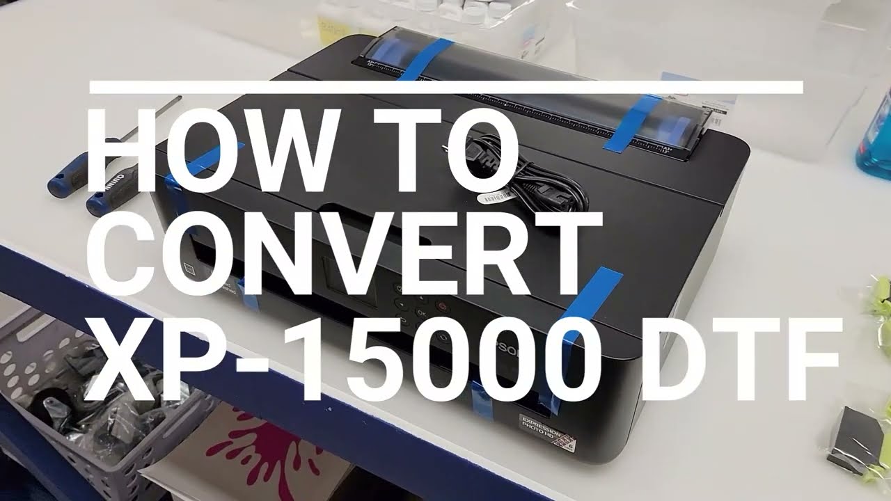 JWDS Epson XP 15000 DTF Conversion   EASY