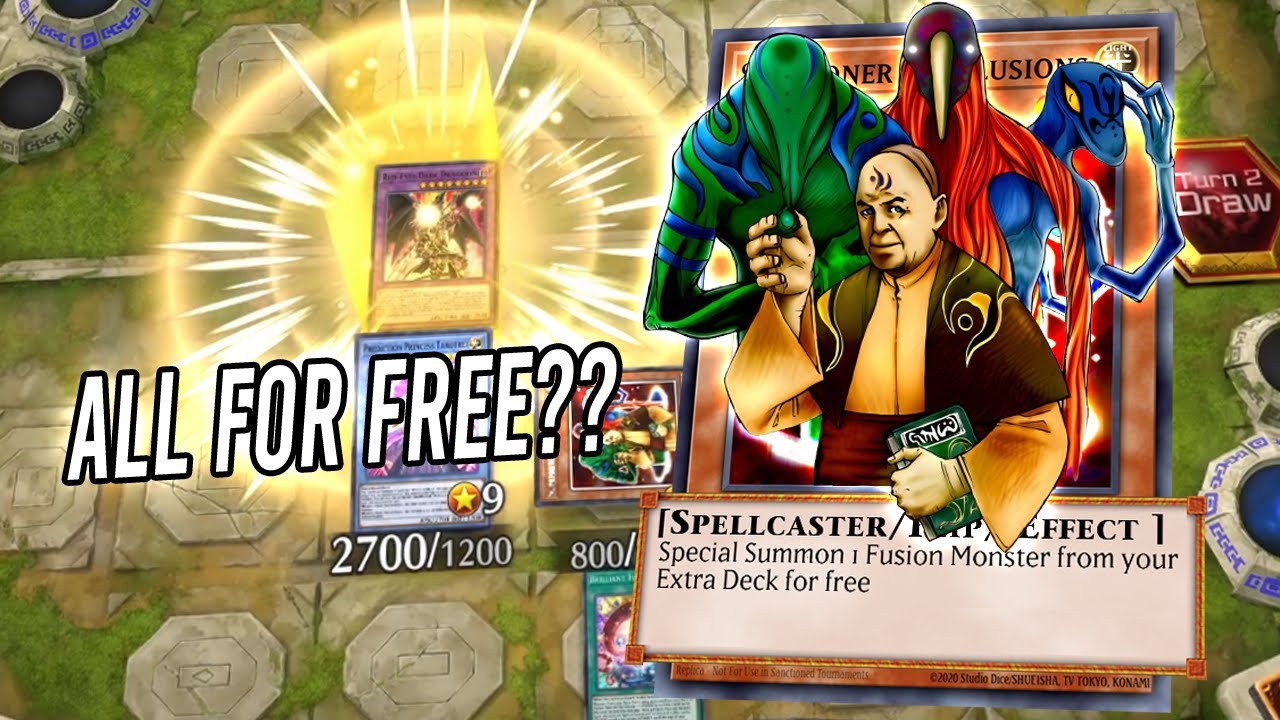 Special Summon any Fusion monster for free??? WTF! Yugioh Master Duel