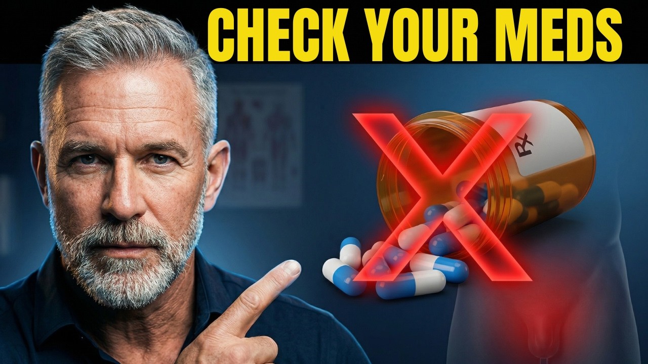 The Real Reason Your Medications Are Quietly Destroying Your Testosterone After 50