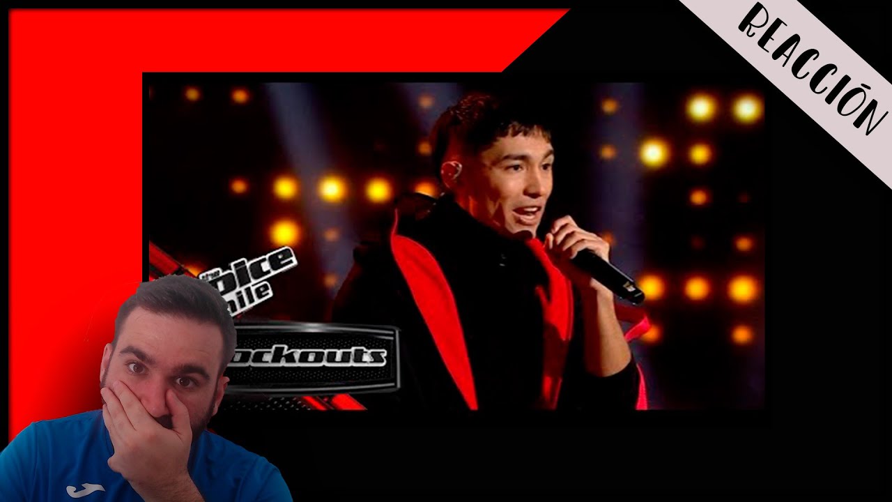 ESPAÑOL REACCIONA a PABLO ROJAS - A puro dolor | Knockout | The Voice Chile