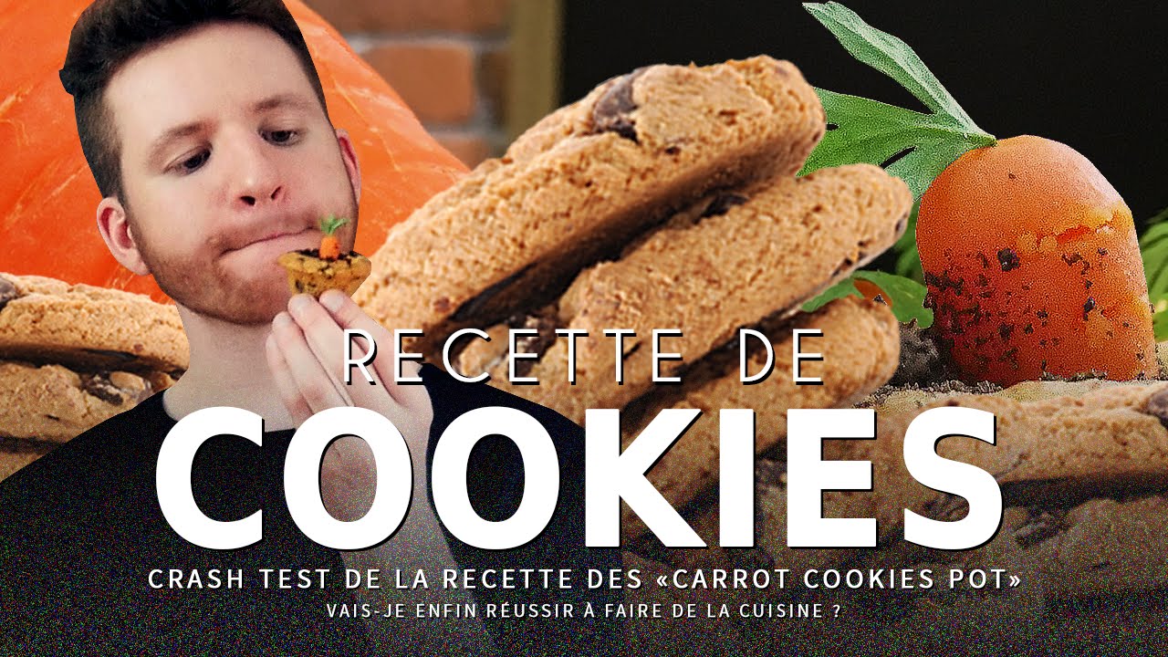 Je teste la recette des cookies pots