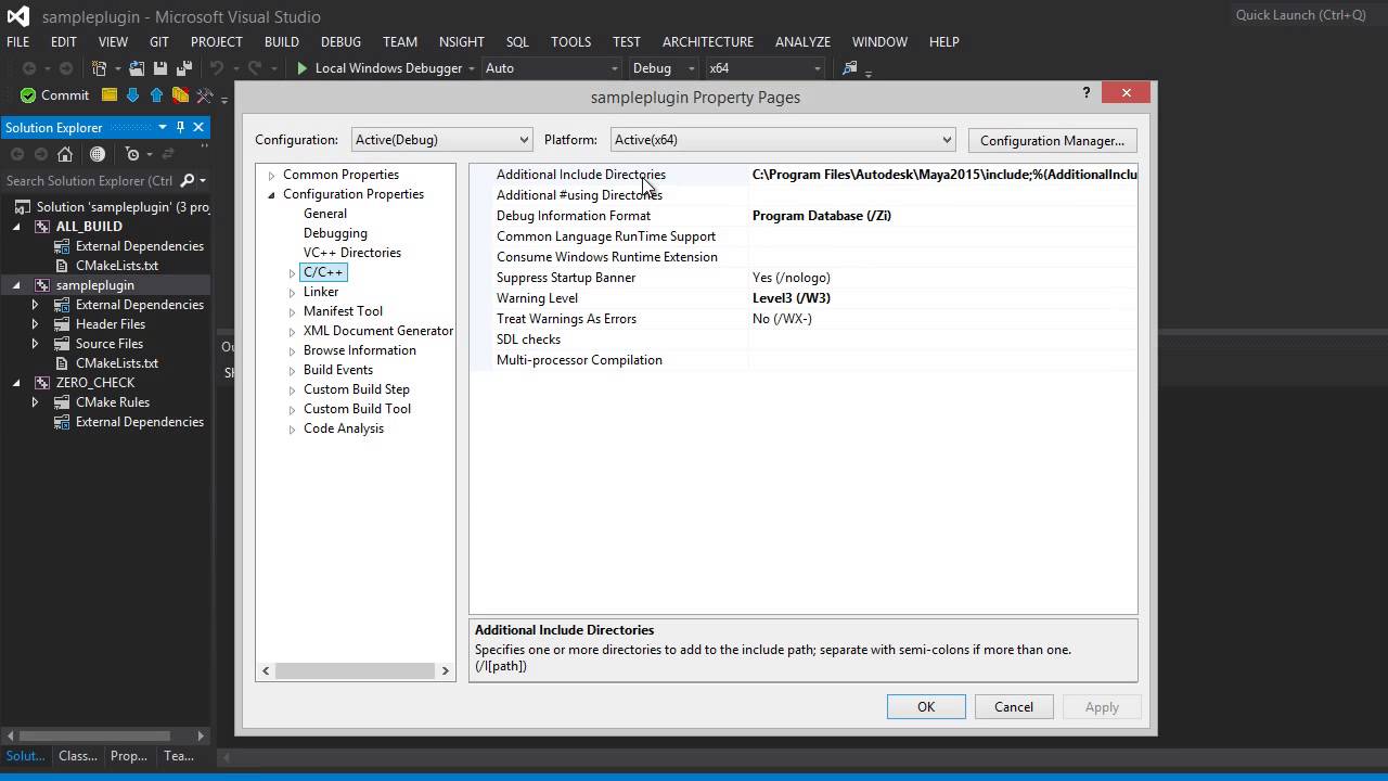 Compiling Maya Plug-ins with CMake (Part 5)