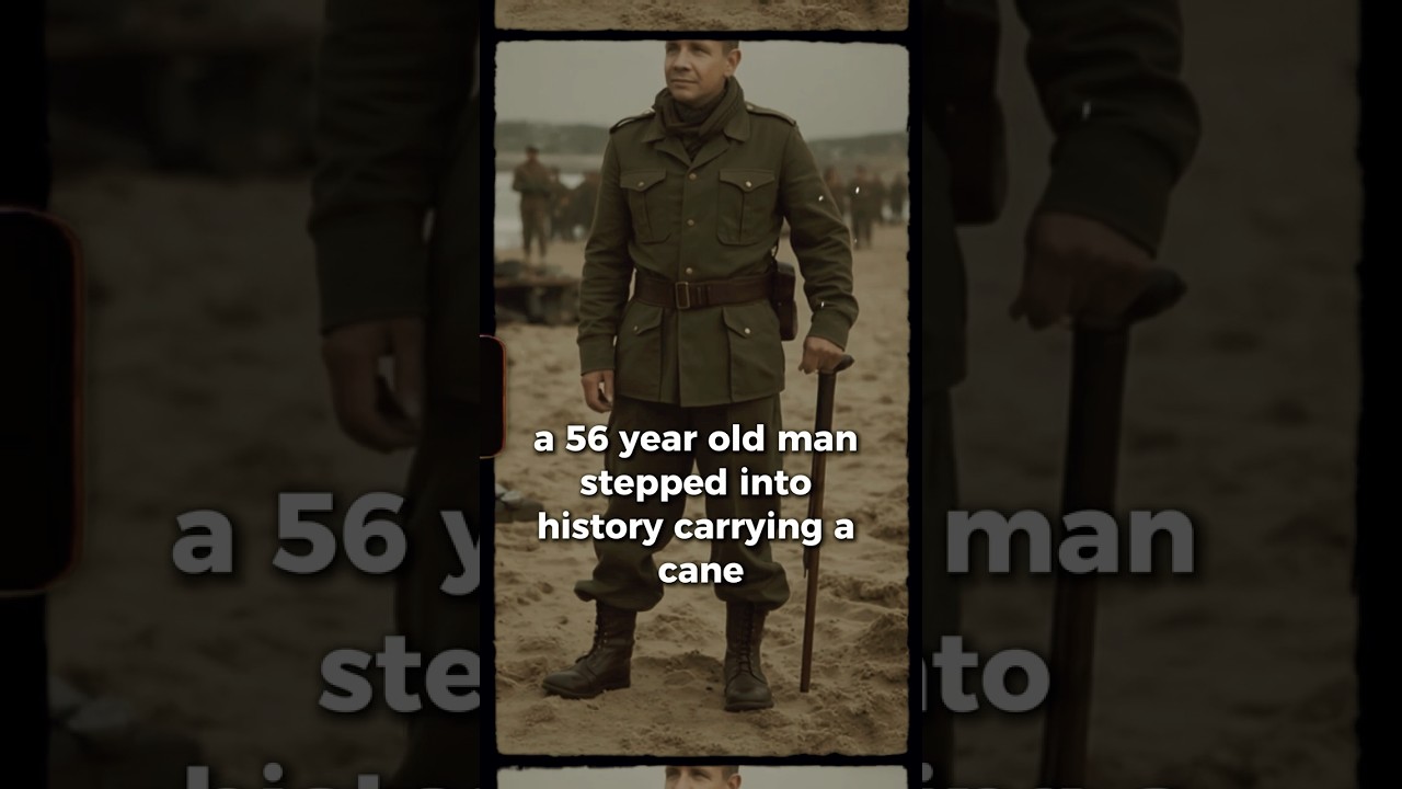 The General Who Stormed D Day with a Cane 🇺🇸 