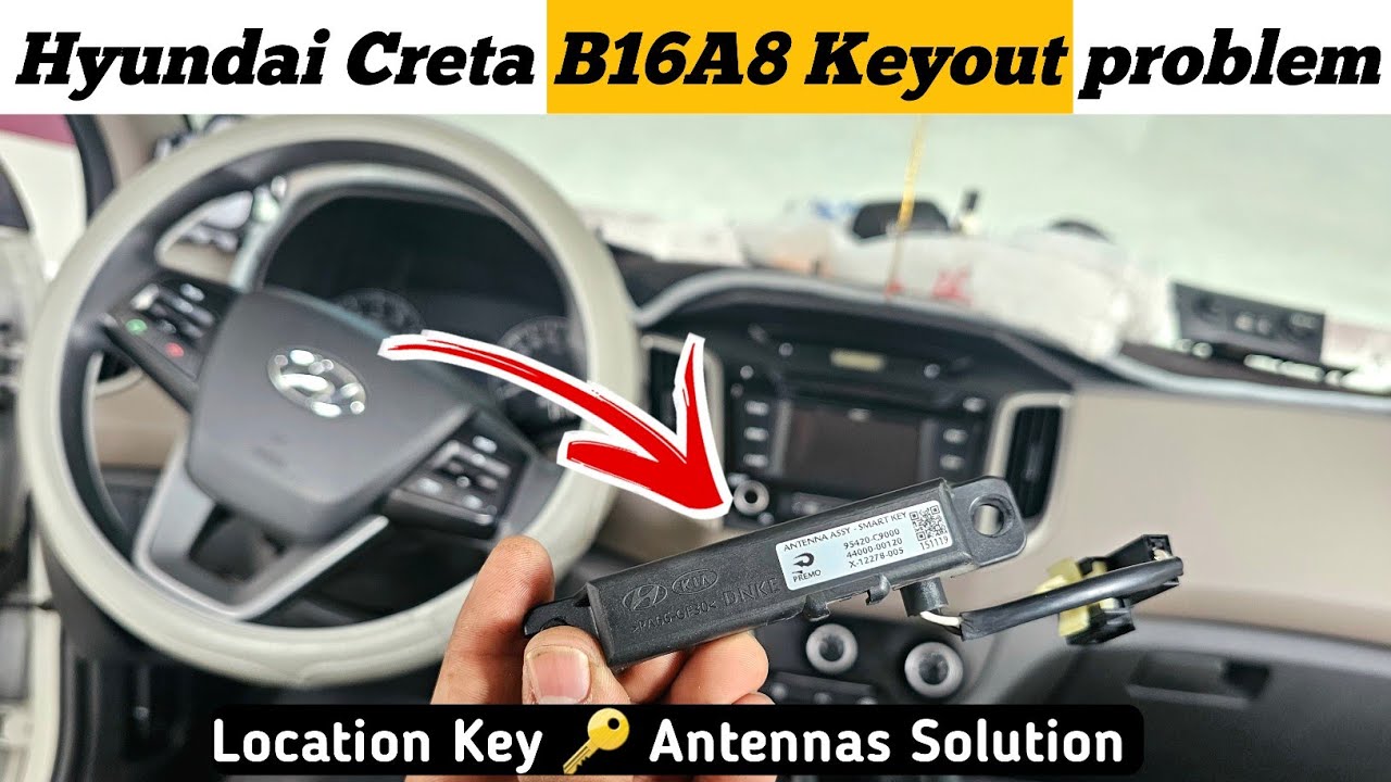 How To Fix Interior Antenna Failure || Hyundai creta B16A8 Solution 💯