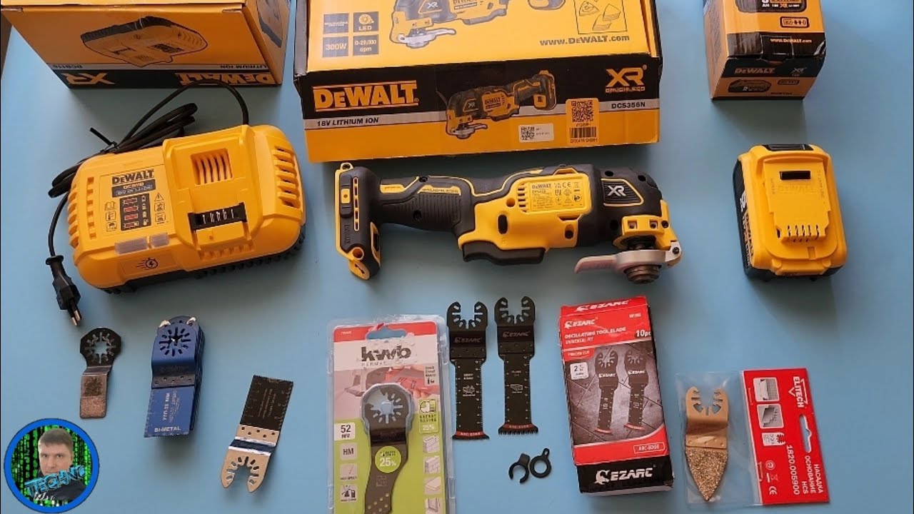 Реноватор DeWALT DCS356N,Зарядное устройство DCB118-QW,Аккумулятор DCB184