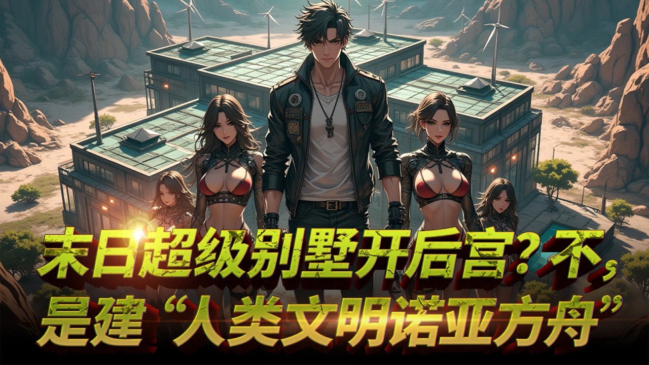 末日超级别墅开后宫？不，是建&ldquo;人类文明诺亚方舟&rdquo;！| 我仅用8天时间改造别墅、储备物资，末日后竟意外成为幸存女性的&ldquo;安全港湾&rdquo;