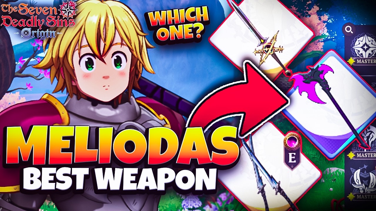 THIS IS THE #1 BEST WEAPON FOR MELIODAS IN 7DSORIGIN! | SEVEN DEADLY SINS: ORIGIN