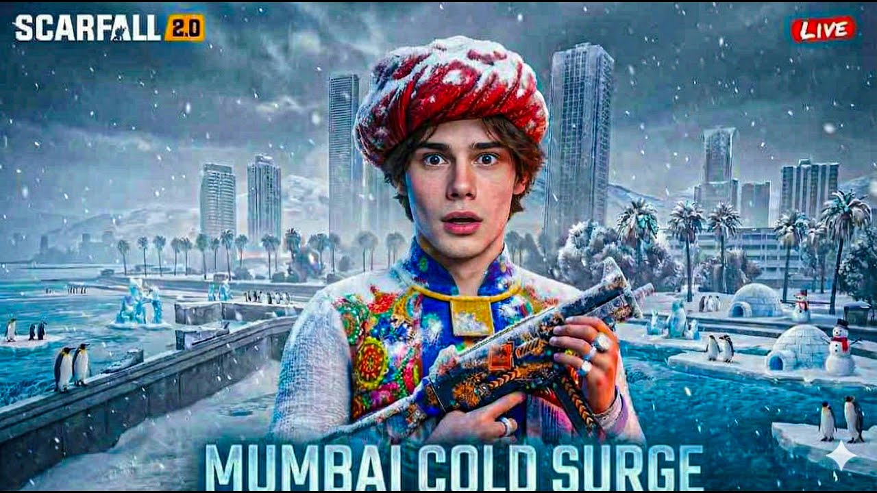 LIVE 🔴 Scarfall  New Map update live gameplay Aajao Game khalta hai  🤯