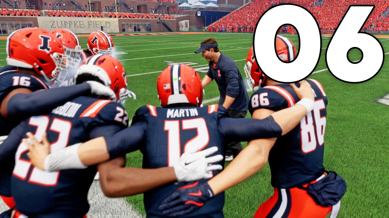 College Football 27 Road to Glory &mdash; Часть 6 &mdash; Разгром от Ohio State
