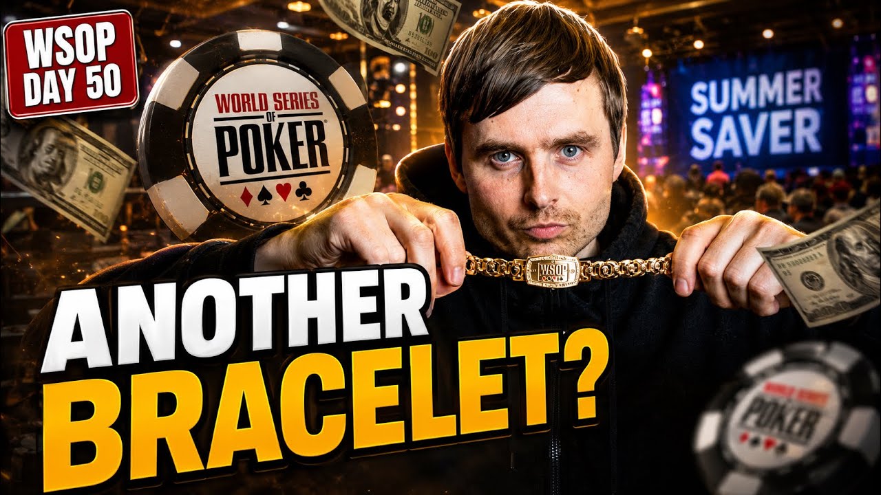 12 PLAYERS LEFT&hellip; THEN THIS HAPPENED | 2026 WSOP Day 50 | Martin Kabrhel Vlog