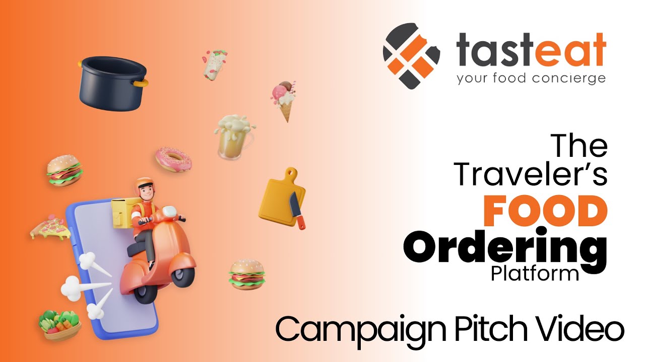 Tasteat Crowdfunding Campaign - Pitch Video