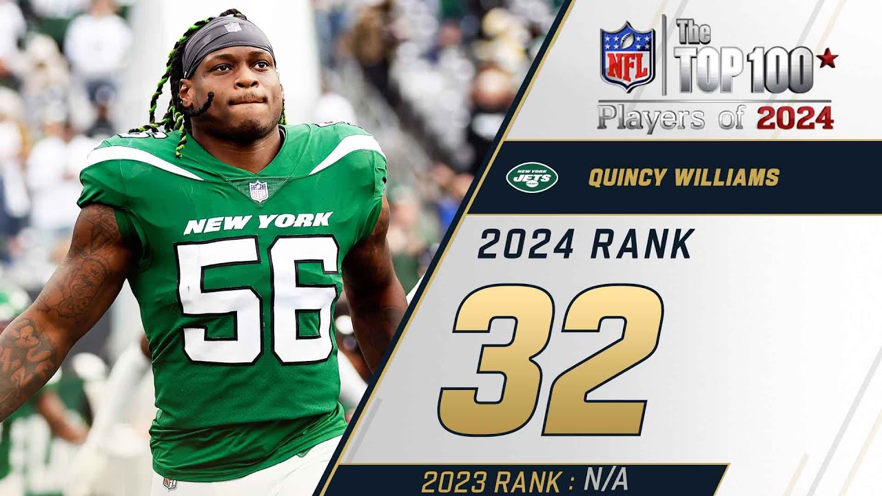 32: Quincy Williams (OLB, Jets) | Top 100 Players of 2024