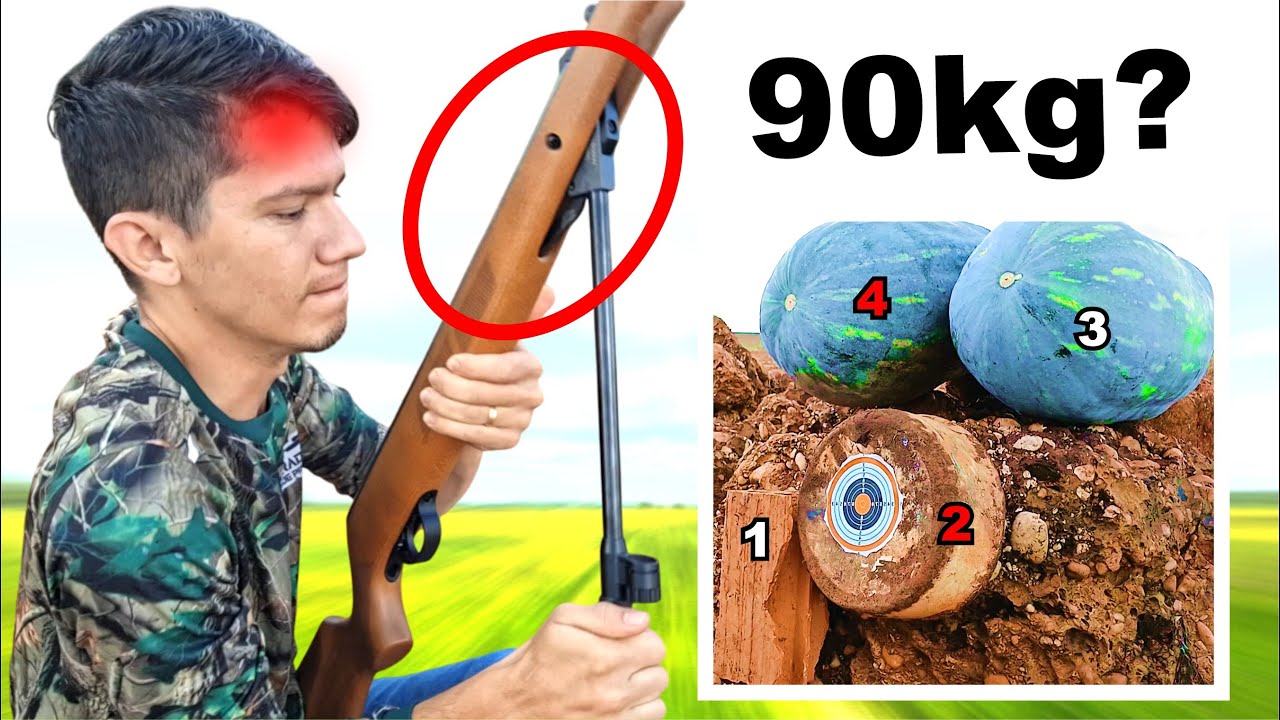 Isso é Normal? O poder da Carabina gás ram mais Forte! Fxr Artemis Falcon 1600W