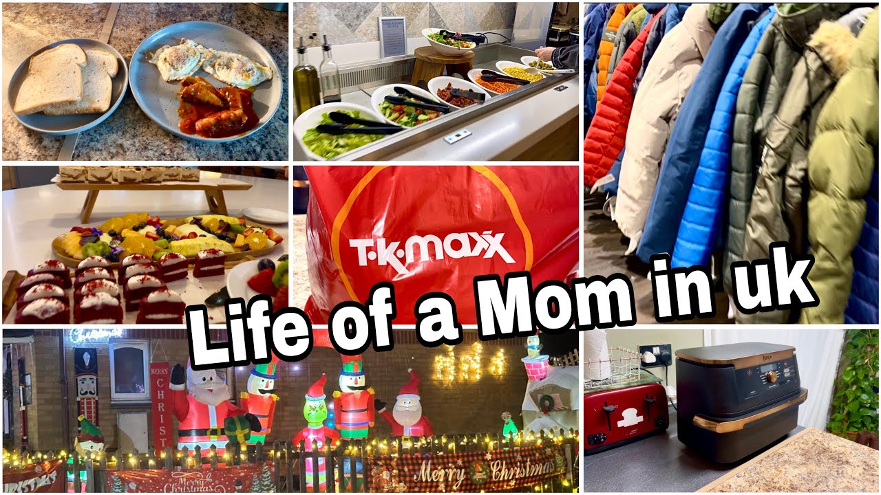 Morning to Evening routine vlog in LONDON |Going to Marriott Hotel with Family + TK MAXX STORE TOUR 