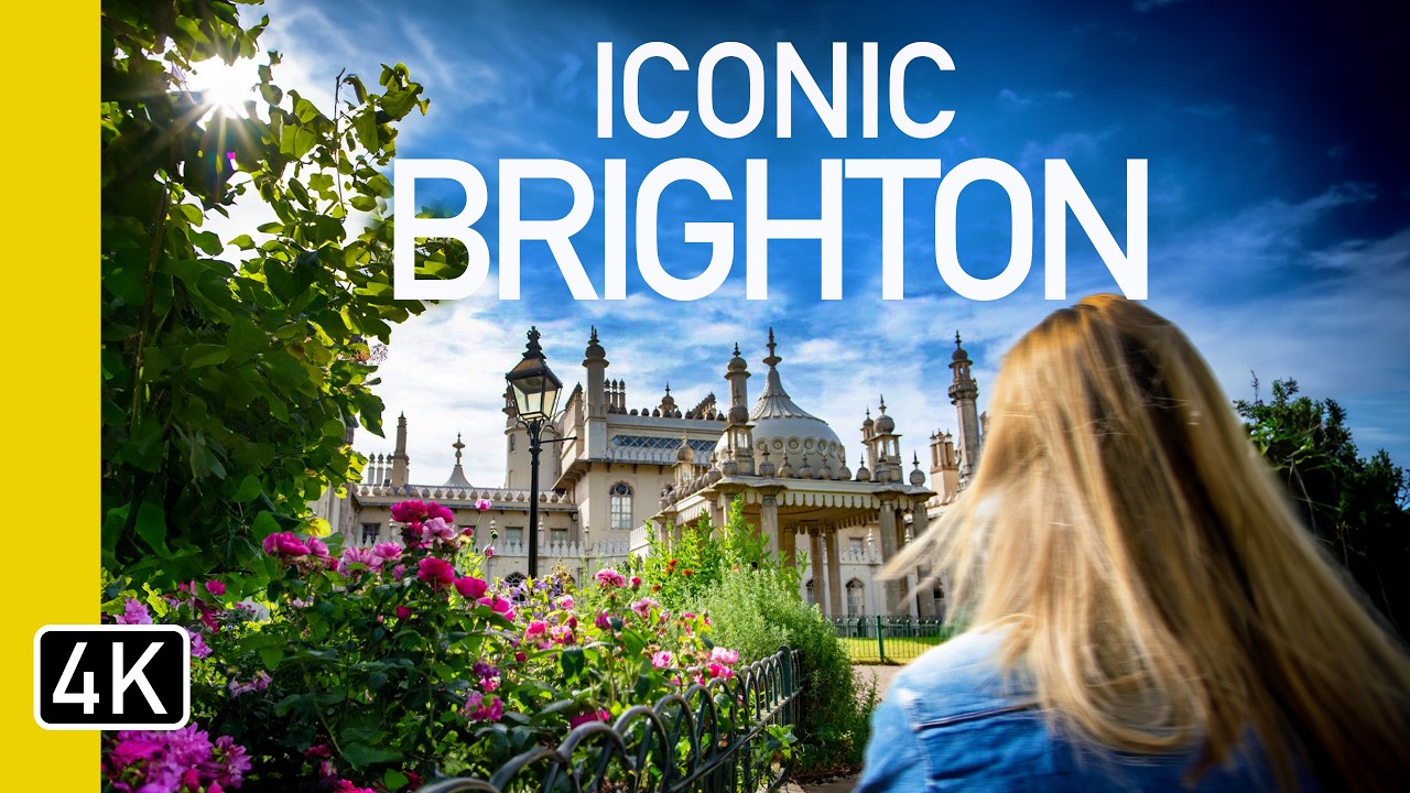 Iconic Brighton, England | Pier, Lanes & Pavilion In 4K