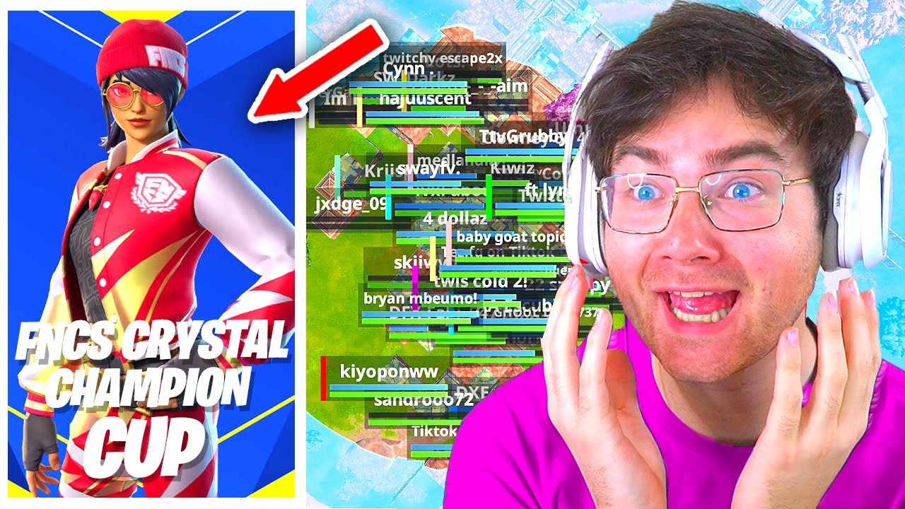 I Competed in the FNCS Champion CRYSTAL SKIN CUP... (Fortnite Tournament)