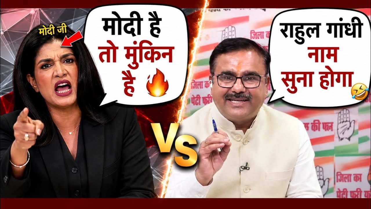 Alok Sharma ने Anjana Om Kashyap की अकड़ निकाल दी 🔥 Alok Sharma Epic Roast Anjana 🔥