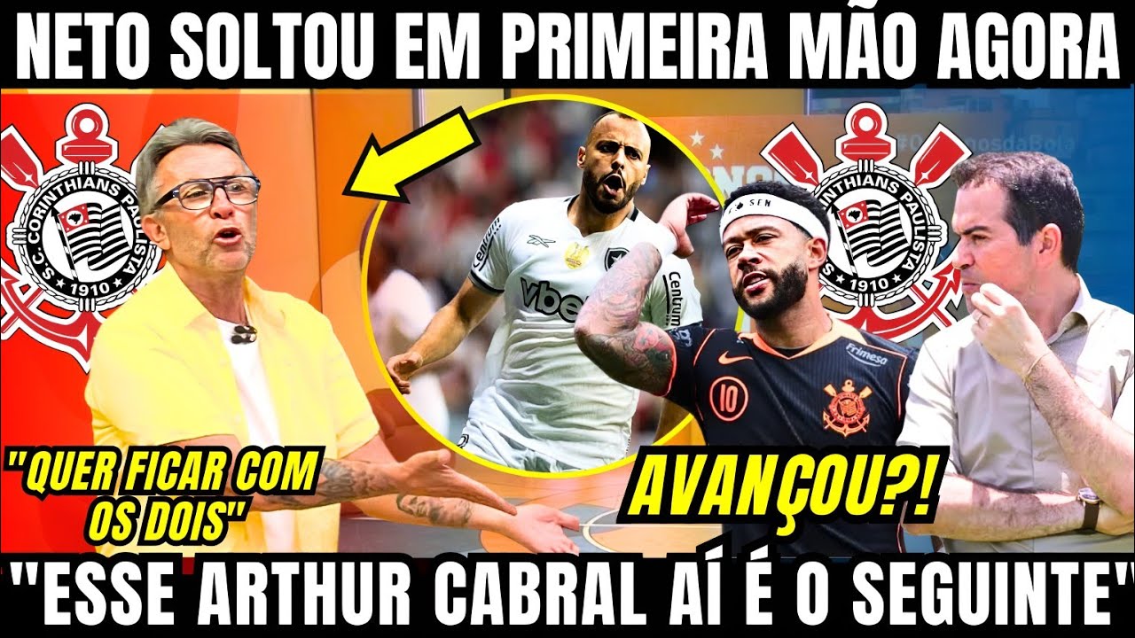 NETO VAZA INFORMAÇÃO SOBRE REFORÇO DO CORINTHIANS E RENOVAÇÃO DE MEMPHIS DEPAY NO OS DONOS DA BOLA 