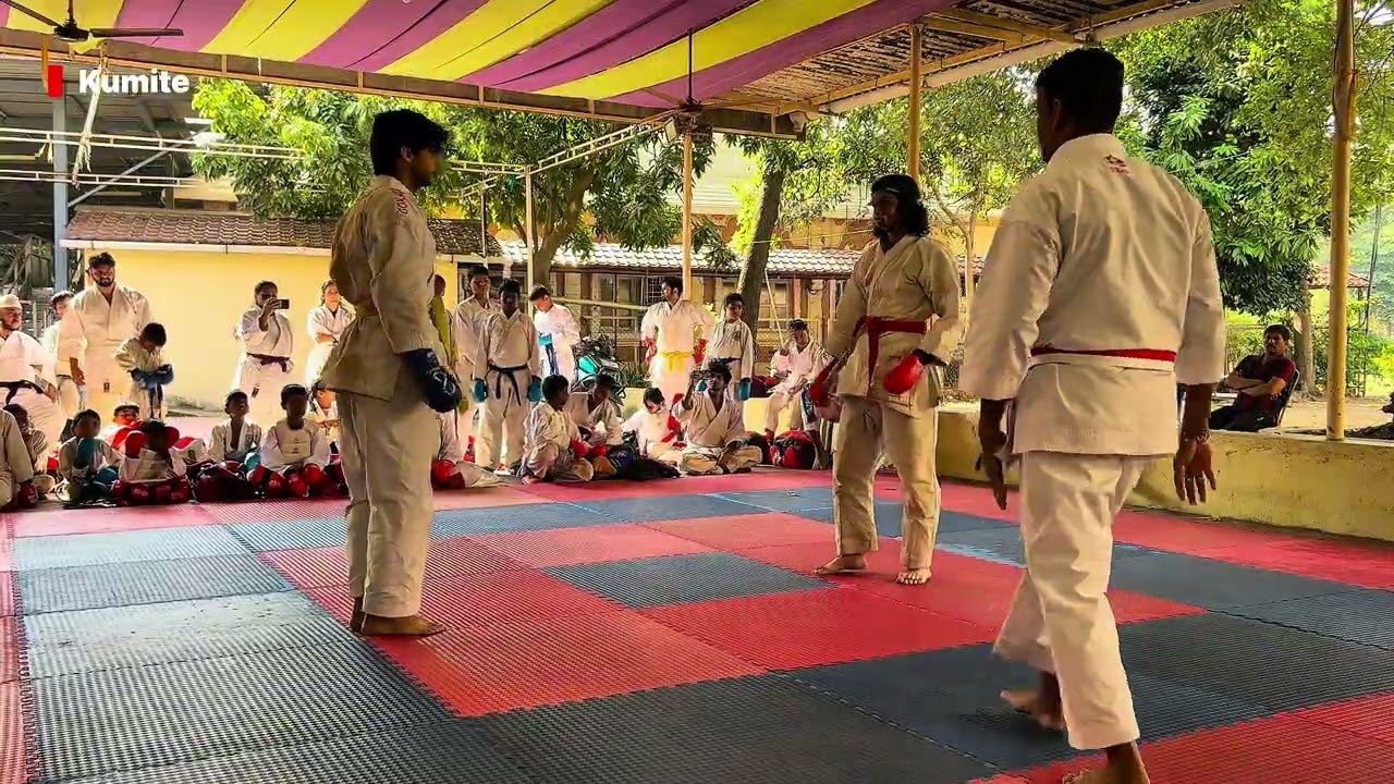 Nihonsiki Karate & Sports Federation international karate camp at kelva road, Maharashtra 