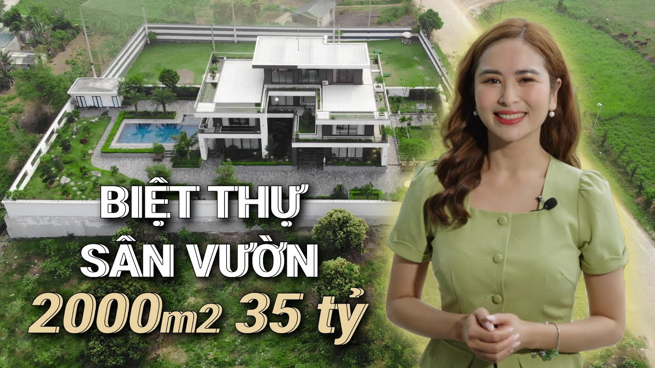 ĐỘT NHẬP SIÊU BIỆT THỰ 2000M2 