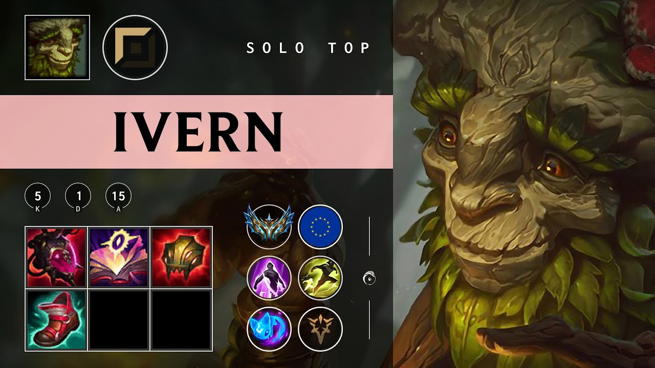 Ivern Top vs Ambessa - EUW Challenger Patch 25.24