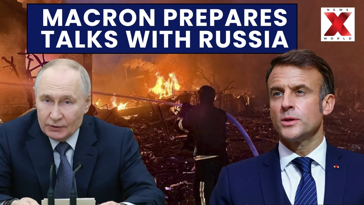 France Prepares Talks With Russia, Macron Skeptical About Peace | NewsX World