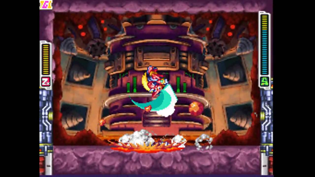 Mega Man ZX Boss Rush - Hard Mode/No Damage/Level 4 Victory/ZX Saber only (2)
