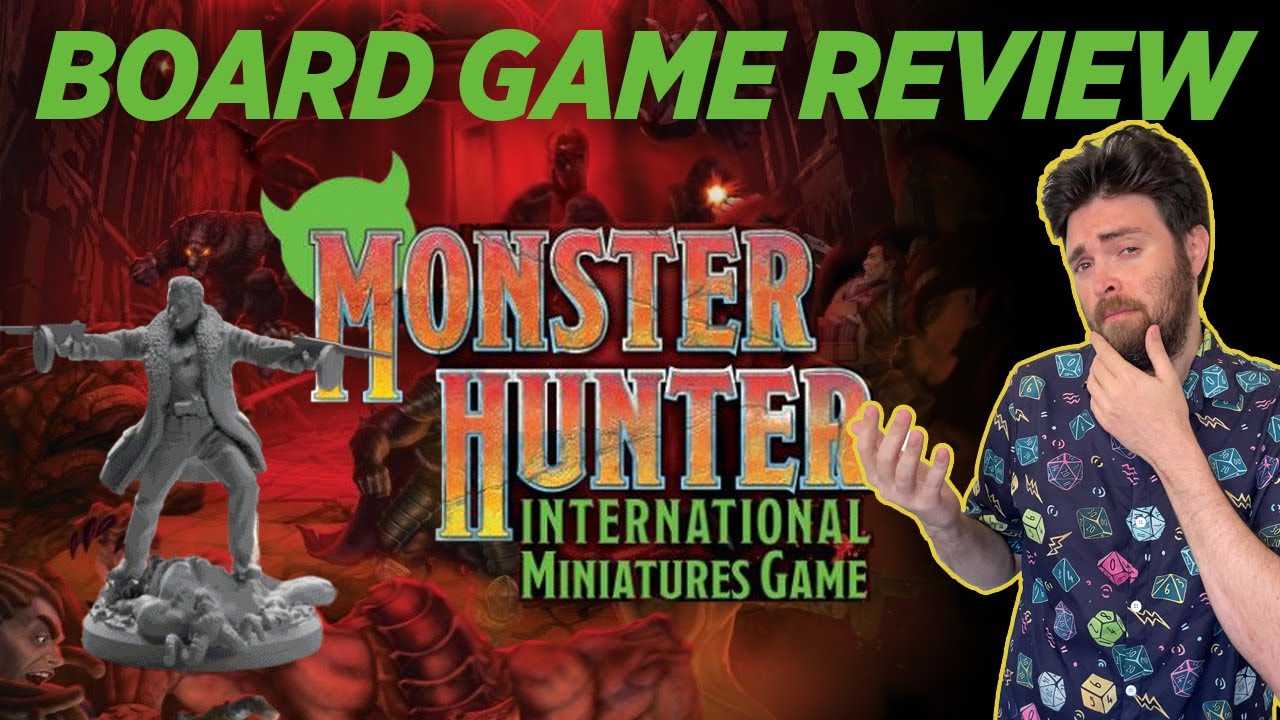 Monster Hunter Internation   Board Game Review
