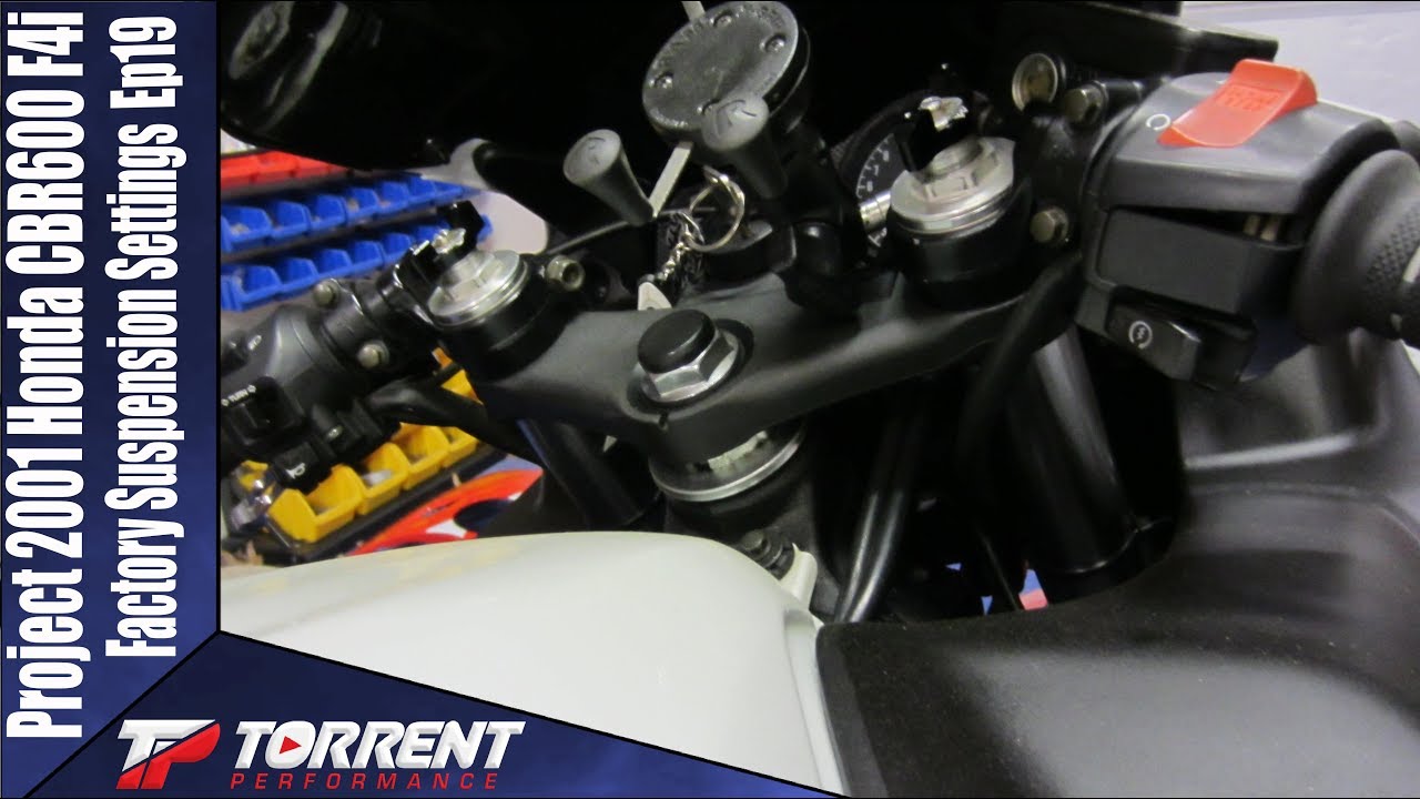 Factory Suspension Setup on Project 2001 Honda Cbr600 F4i Episode 19