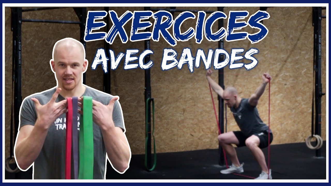 Comment utiliser les BANDES ÉLASTIQUES pour progresser en CROSSFIT || Exercices pour tout le corps !