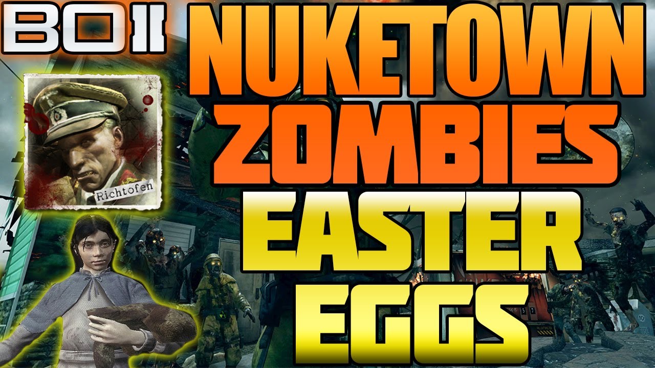 BO2 «Nuketown Zombies: все пасхалки + секрет карты Луны» Black Ops 2 | Chaos