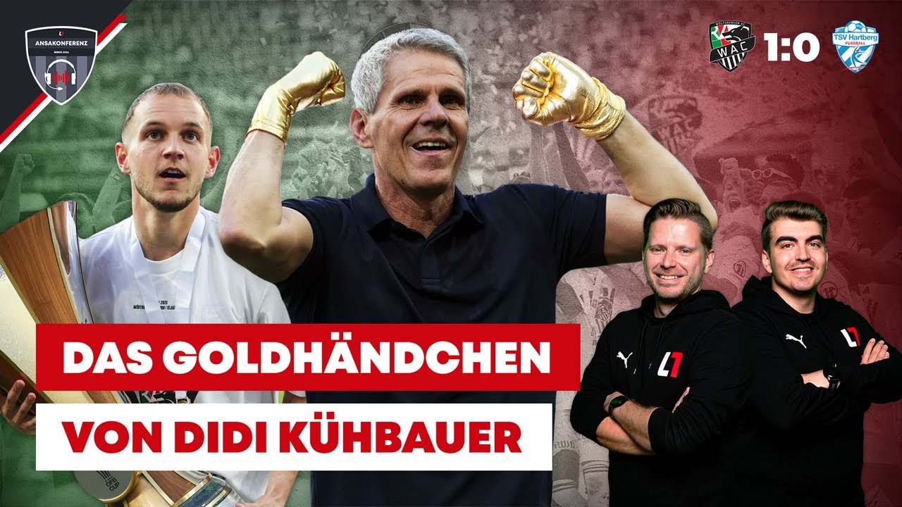 Historisch! WAC ist Cupsieger 2025 🏆 #Ansakonferenz