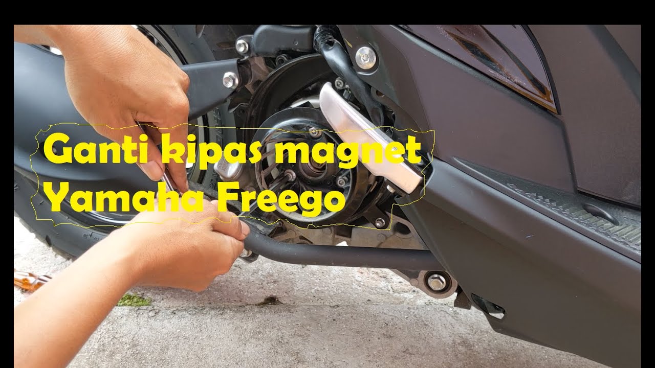 Ganti kipas magnet/ blower Yamaha freego