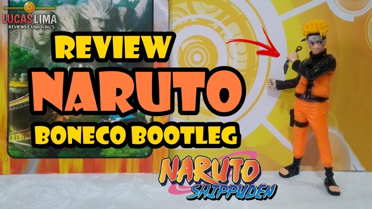 Review Boneco do Naruto Uzumaki - Pirata