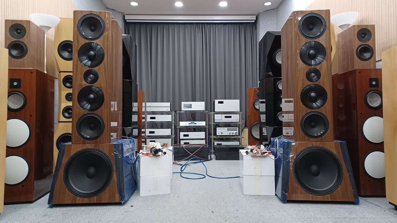 Scanspeak Ellipticor  ,  Custom Speaker/ 옛날녹음 음악모음