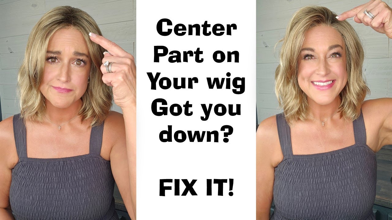 Wig Styling Hacks: Managing Center Part Wigs using Envy Charlotte | TIP TUESDAY