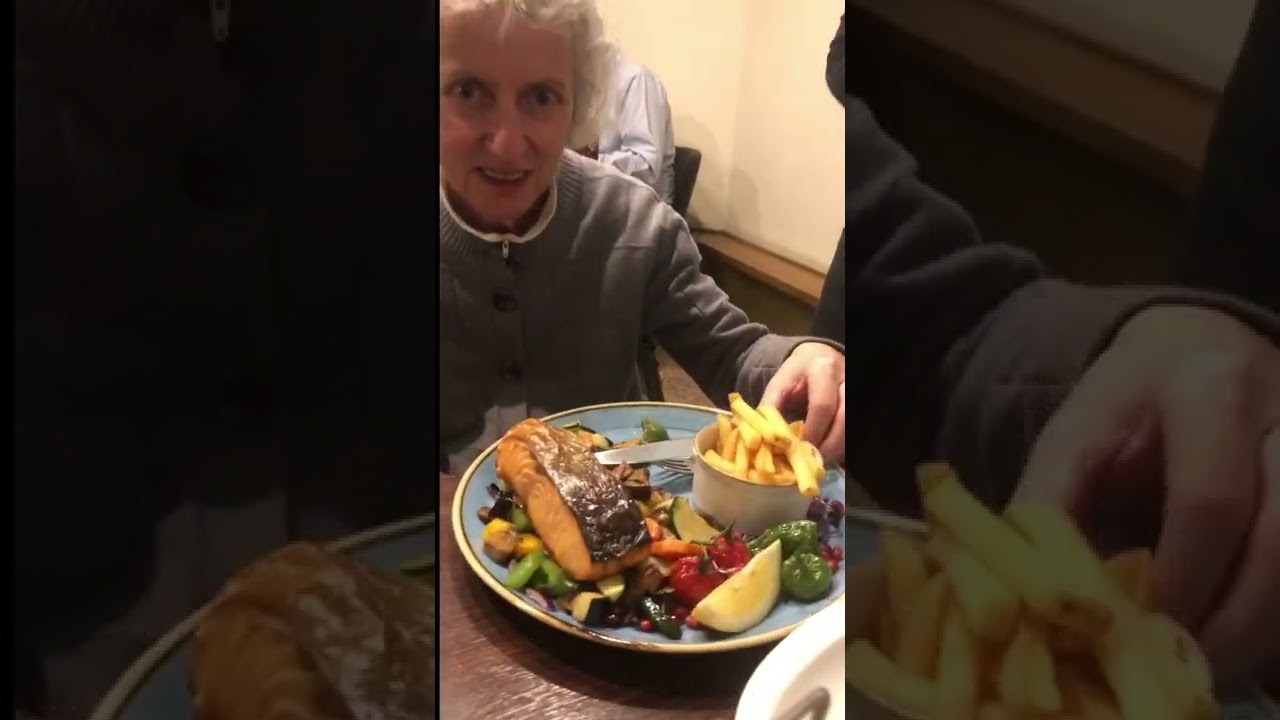 Stuffed our faces with Hungarian kosher food