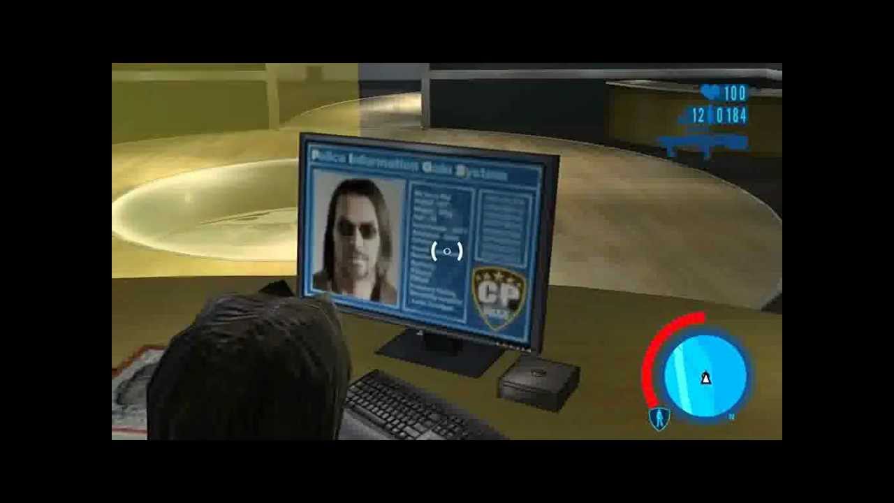 Driver: Parallel Lines-  sneaking and the characters real name (police hq)