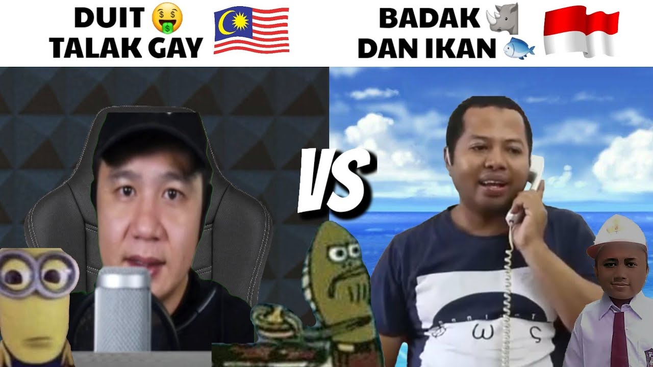 Duit Talak Gay VS Badak dan Ikan