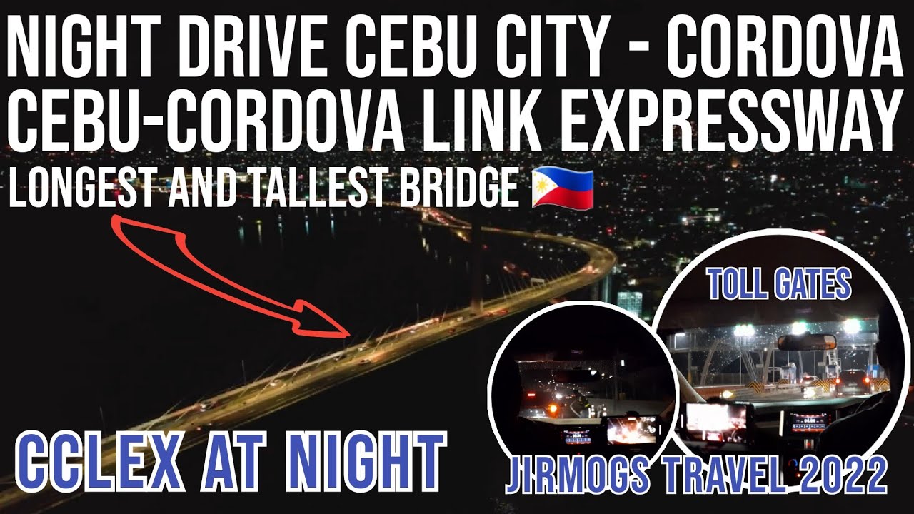 CCLEX Brigde at Night | Cebu-Cordova Link Expressway | Cebu's Iconic Landmark